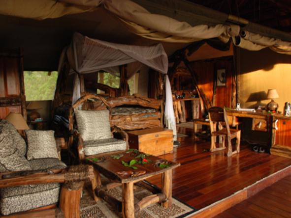 Royal Mara Safari Lodge - Bedroom